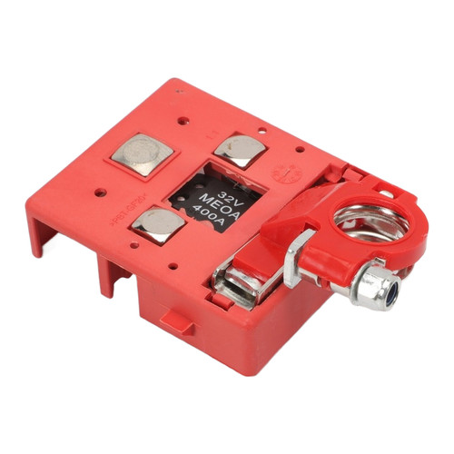 Red battery terminal - battery,
