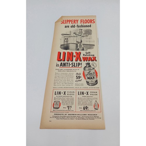 1940s vtg lin - 1940s, lin-x