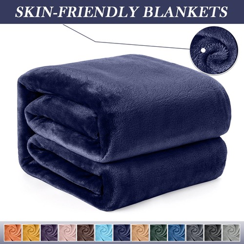 Extra large thick mink blanket - thick,