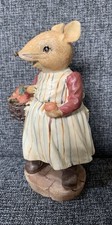 Vintage Academy Harvest Mouse Figure/Collectable Mouse Ornament. 6ins TALL.