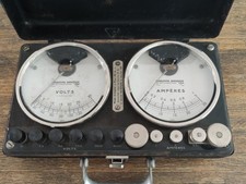 Old Voltmeter/Ammeter CHAUVIN & ARNOUX