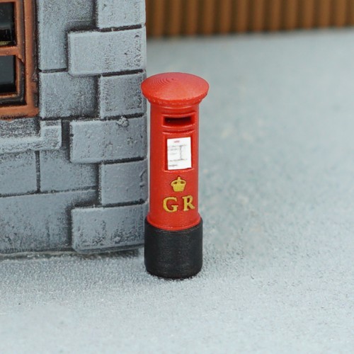 Model railway postbox oo - railway,