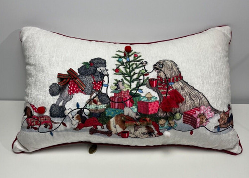 Christmas pillow pier light - pillow,