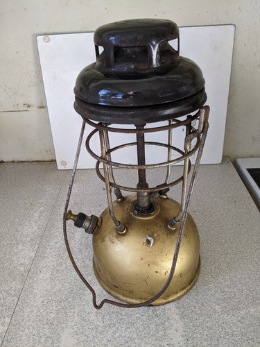 Vintage brass tilley lamp - tilley,