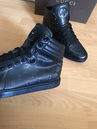 Gucci mens black leather - gucci,