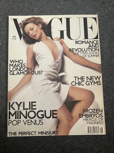 Vogue magazine june 2001 - 2001, kylie