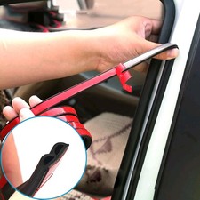 5m Car Door Seal Strips Noise Weatherstrip B Type Rubber Insulation Wind Proof
