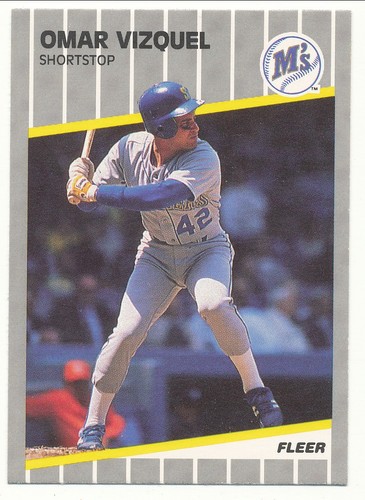 1989 fleer update omar vizquel - 1989,