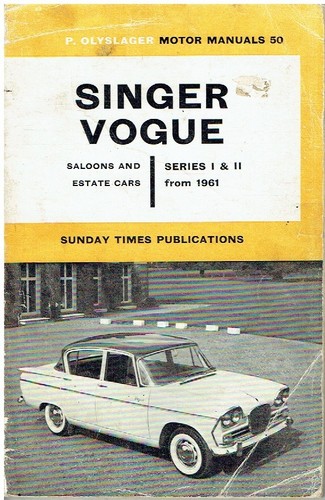 Singer vogue series ii - series, i