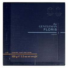 The Gentleman Floris N'89 Shaving Soap with wooden Shaving Bowl 100g