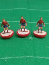 vintage subbuteo Spain ref 48 Spanish  spare players x3 original free uk p & p 
