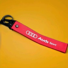 Audi sport lanyard Keyring Red