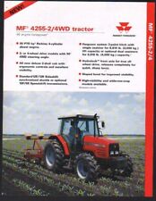 Massey Ferguson "MF 4255-2/4WD"  85hp Tractor Brochure Leaflet