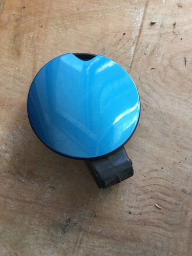 Fuel cap cover lid - lid, blue