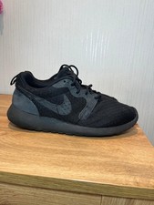 Nike Roshe Run Black Mesh