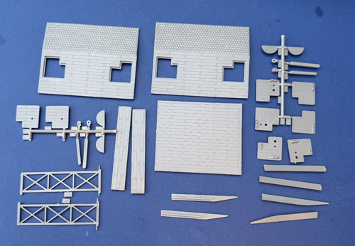 Airfix level crossing kit - crossing,