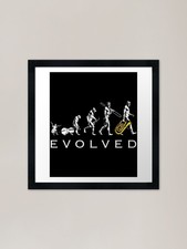 Tuba Evolution Framed Art