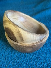 Wooden bowls hand made - wooden, rustic