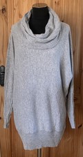 MONSOON ! SIZE XL ! LOVELY OVERSIZED JUMPER ! ANGORA / COTTONBLEND ! GREY !