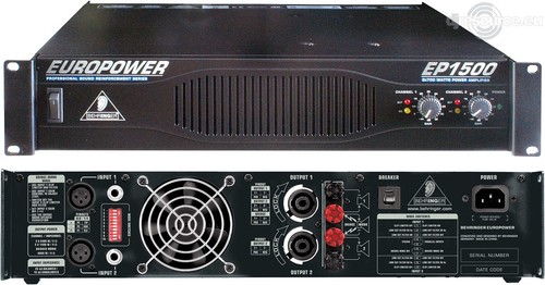 Behringer europower ep1500 - behringer,