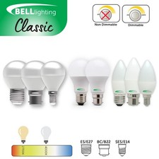 BELL Lighting LED Bulbs SMD GLS Candle Golf Ball | B22 E14 E27 | 2700K-4000K