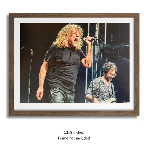 Robert plant hand signed - plant,
