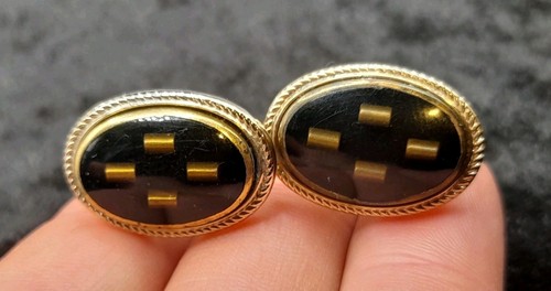 Vintage pair gold plated - pair, of