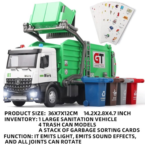 Garbage truck toys for - truck,