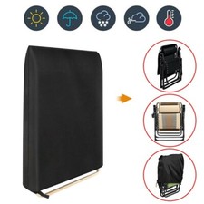 Folding Garden Chair Covers Reclining Sun Lounger Waterproof Rain UV Protection