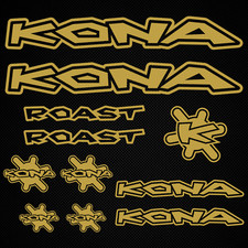 Kona mountain bike stickers