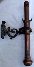 ANTIQUE SHIPS GIMBAL COPPER CANDLE LAMP J.STONE & CO LIMITED DEPFTORD LONDON