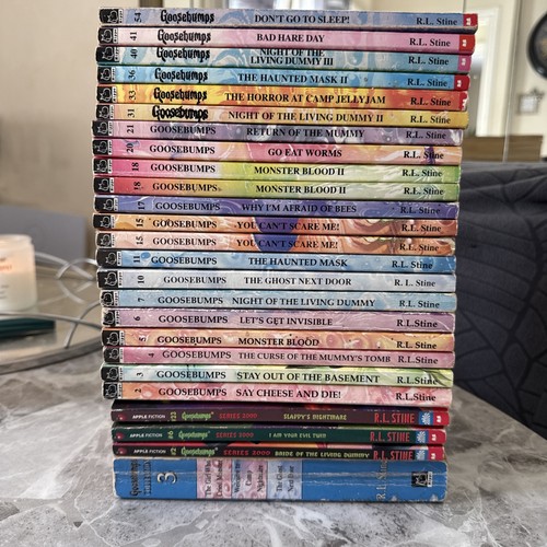 Stine goosebumps book - rl,