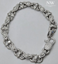 Real MOISSANITE 20ctw Infinity