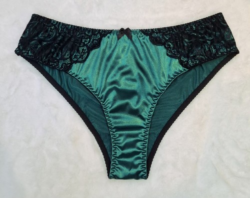 Sexy green silky - silky, soft