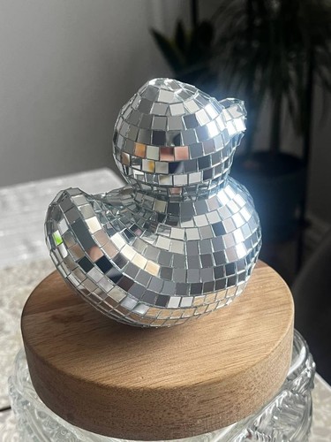 Mirror mosaic disco - mirror, duck