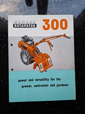 HOWARD 300 ROTAVATOR SALES BROCHURE ROTOVATOR BRIGGS STRATTON ENGINE