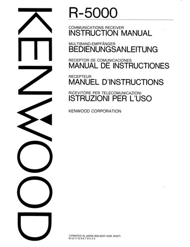 Kenwood 5000 receiver owners - r-5000,