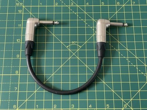 Guitar pedal patch - cable, –
