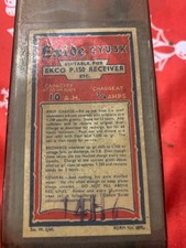 Exide Vintage Glass Battery
