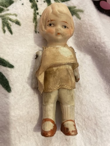 Antique bisque miniature - miniature, doll