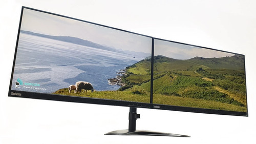 Dual frameless monitor - dual, bundle