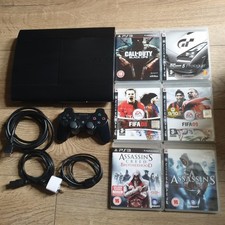 PS3 Super Slim Console + Games