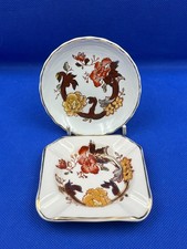 Vintage Masons Ash Tray & Pin Dish.