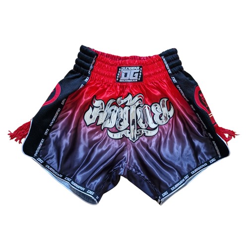 Black red tassles - muay, thai