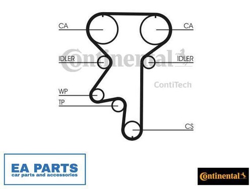 Timing belt set for opel - timing,