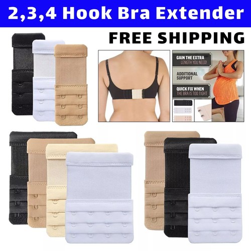 3row 4hook bra extender - 2,3,4hook,