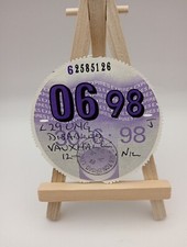 Vintage DISABLED VAUXHALL PLG