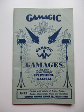 C1950's? GAMAGIC No.12 Magic