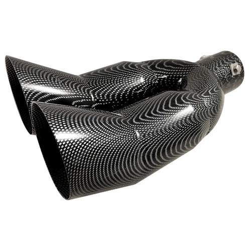 Twin exhaust tip trim - twin,