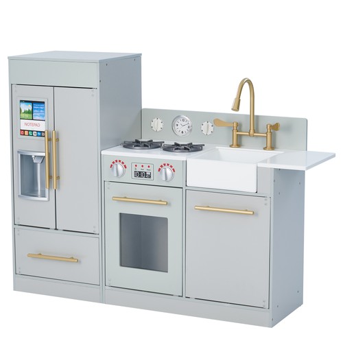 Large wooden kitchen toy - kitchen,